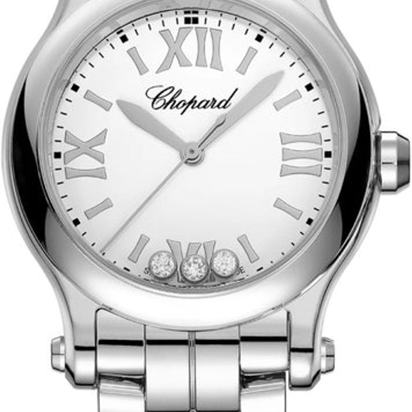 Chopard Happy Sport 278590-3002 (2026) - Silver dial 30 mm Steel case (1/1)