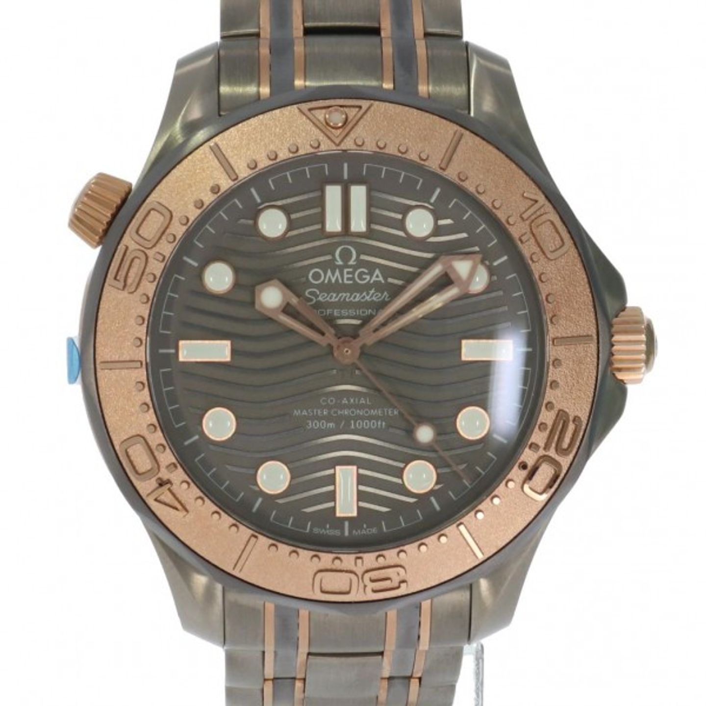 Omega Seamaster Diver 300 M 210.60.42.20.99.001 (2020) - Grijs wijzerplaat 42mm Titanium (1/5)