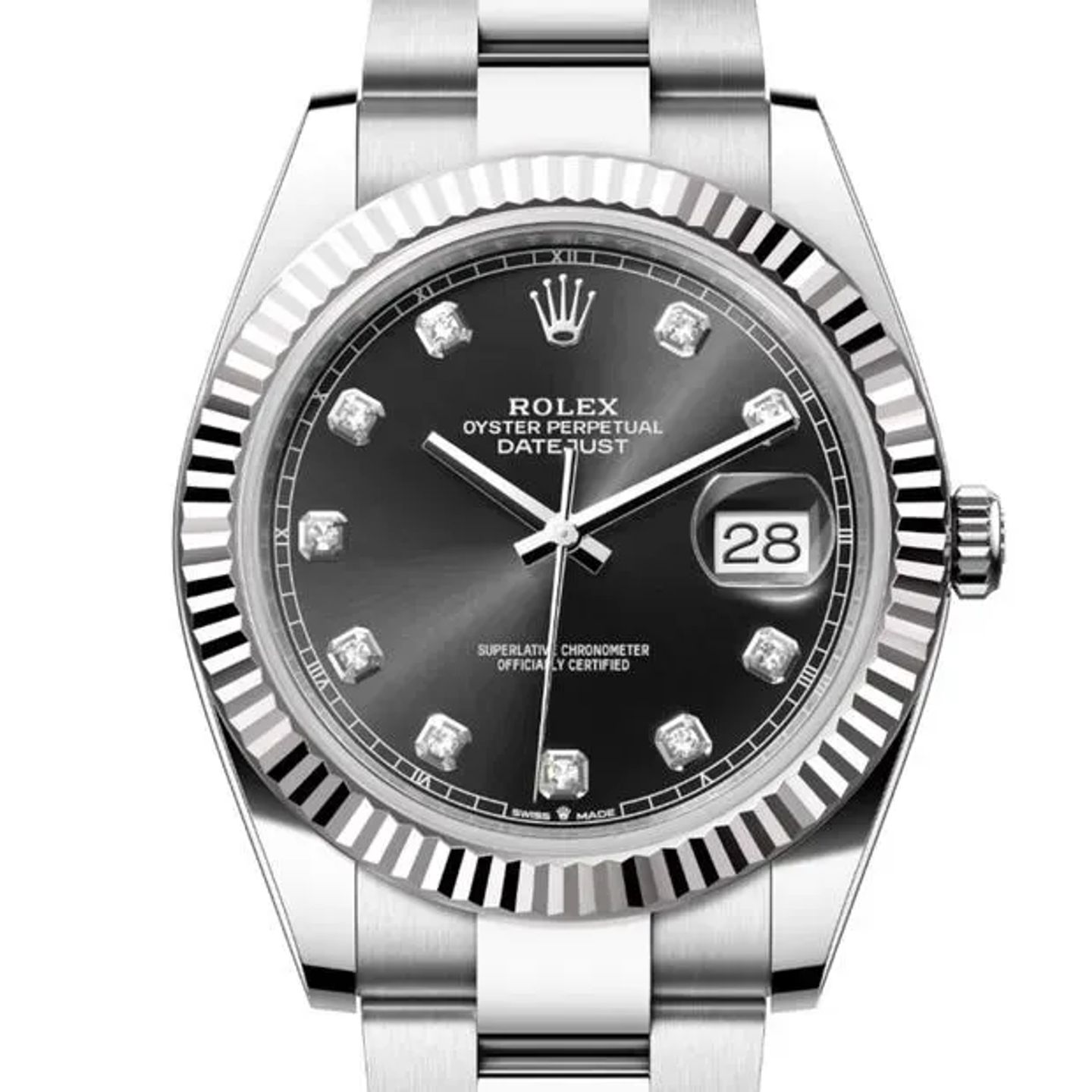 Rolex Datejust 41 126334 (2023) - Grijs wijzerplaat 41mm Staal (4/6)