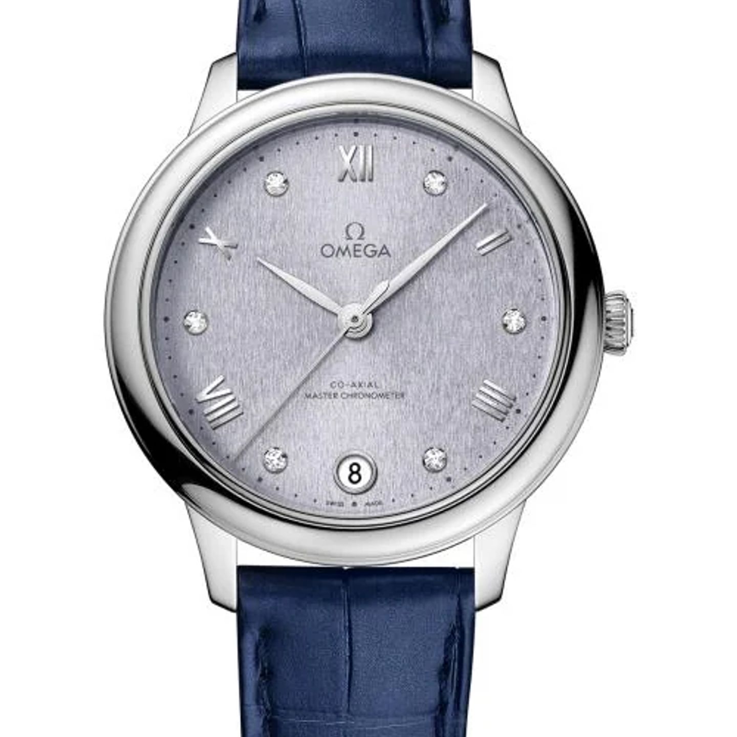 Omega De Ville 434.13.34.20.53.001 (2026) - Paars wijzerplaat 34mm Staal (1/1)