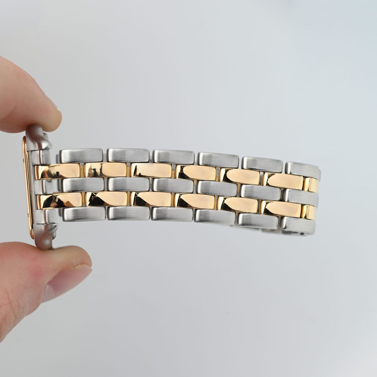 Cartier Panthère 187957 (Unknown (random serial)) - White dial 29 mm Gold/Steel case (8/8)