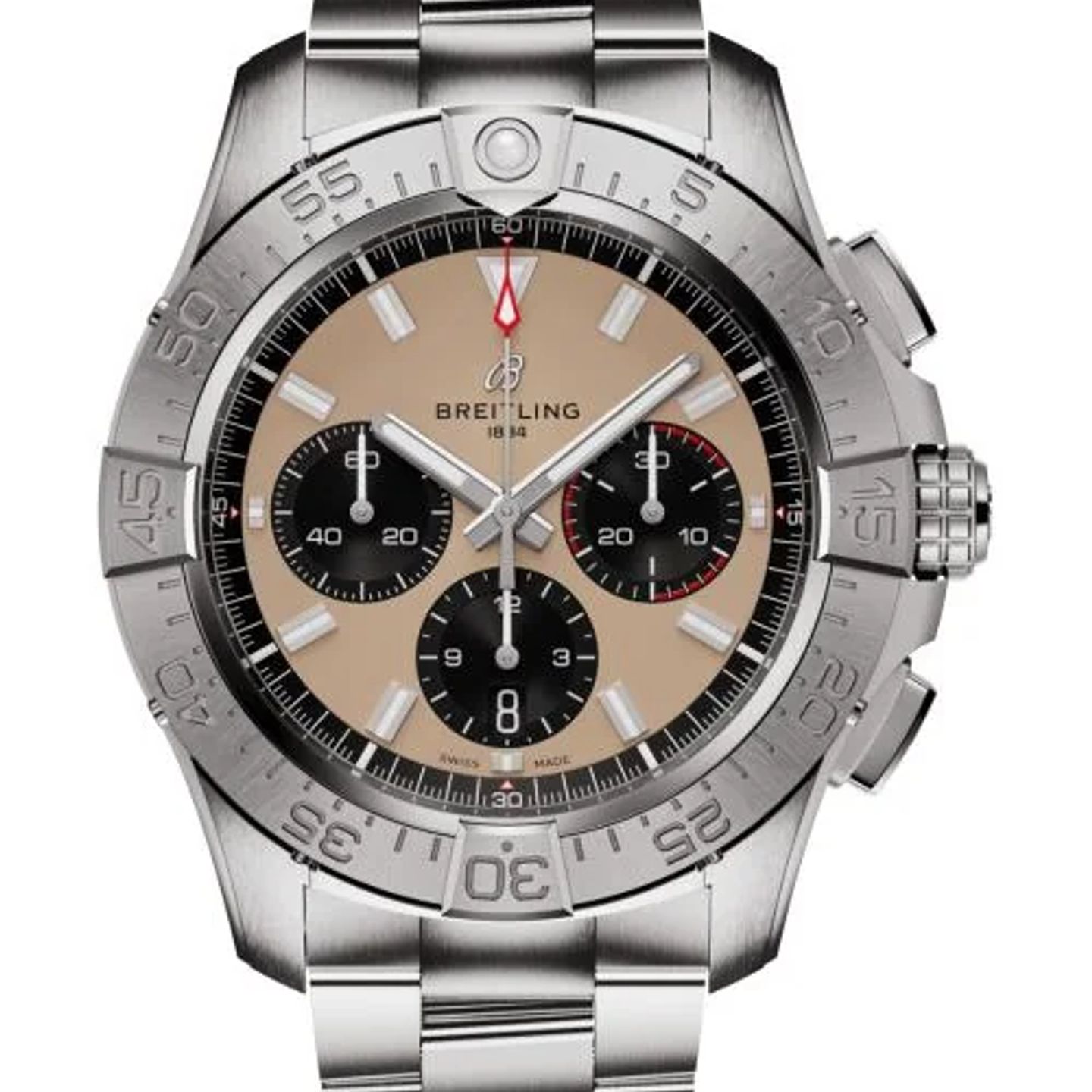 Breitling Avenger AB0147101A1A1 (2026) - Pink dial 44 mm Steel case (1/1)