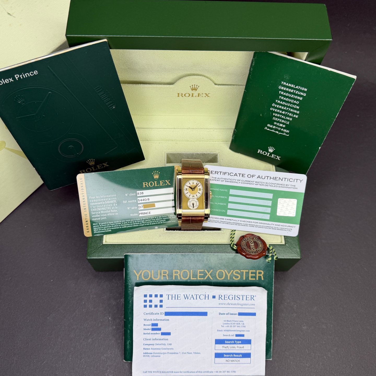 Rolex Cellini Prince 5440 - (3/8)