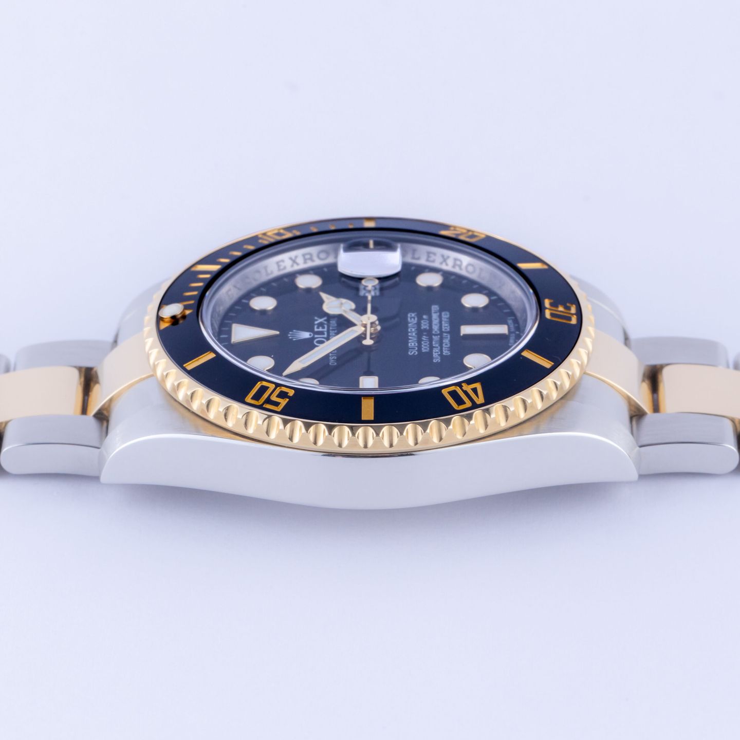 Rolex Submariner Date 116613LN (2015) - Black dial 40 mm Gold/Steel case (5/8)