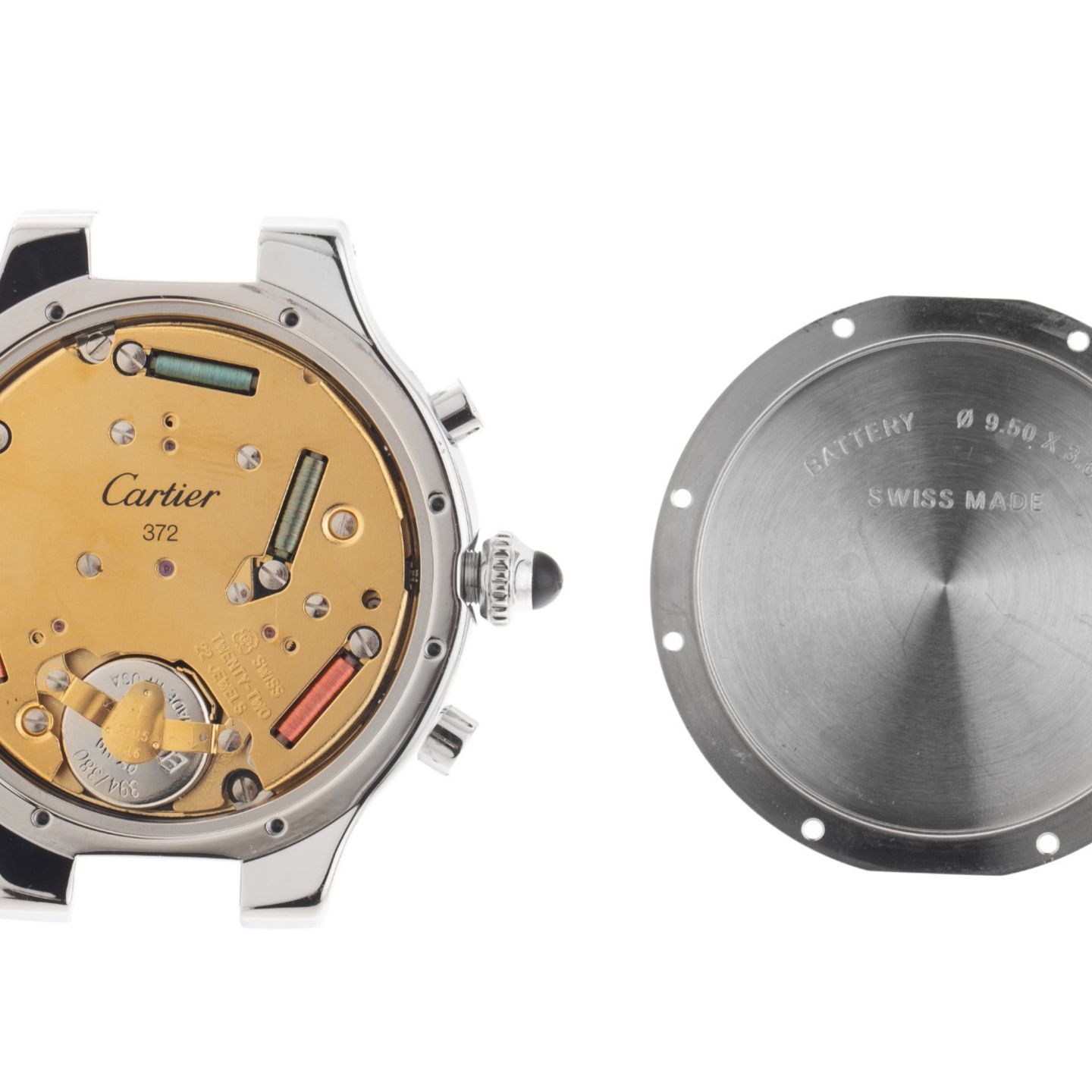 Cartier 21 Chronoscaph 2424 (2000) - 38mm Staal (8/8)