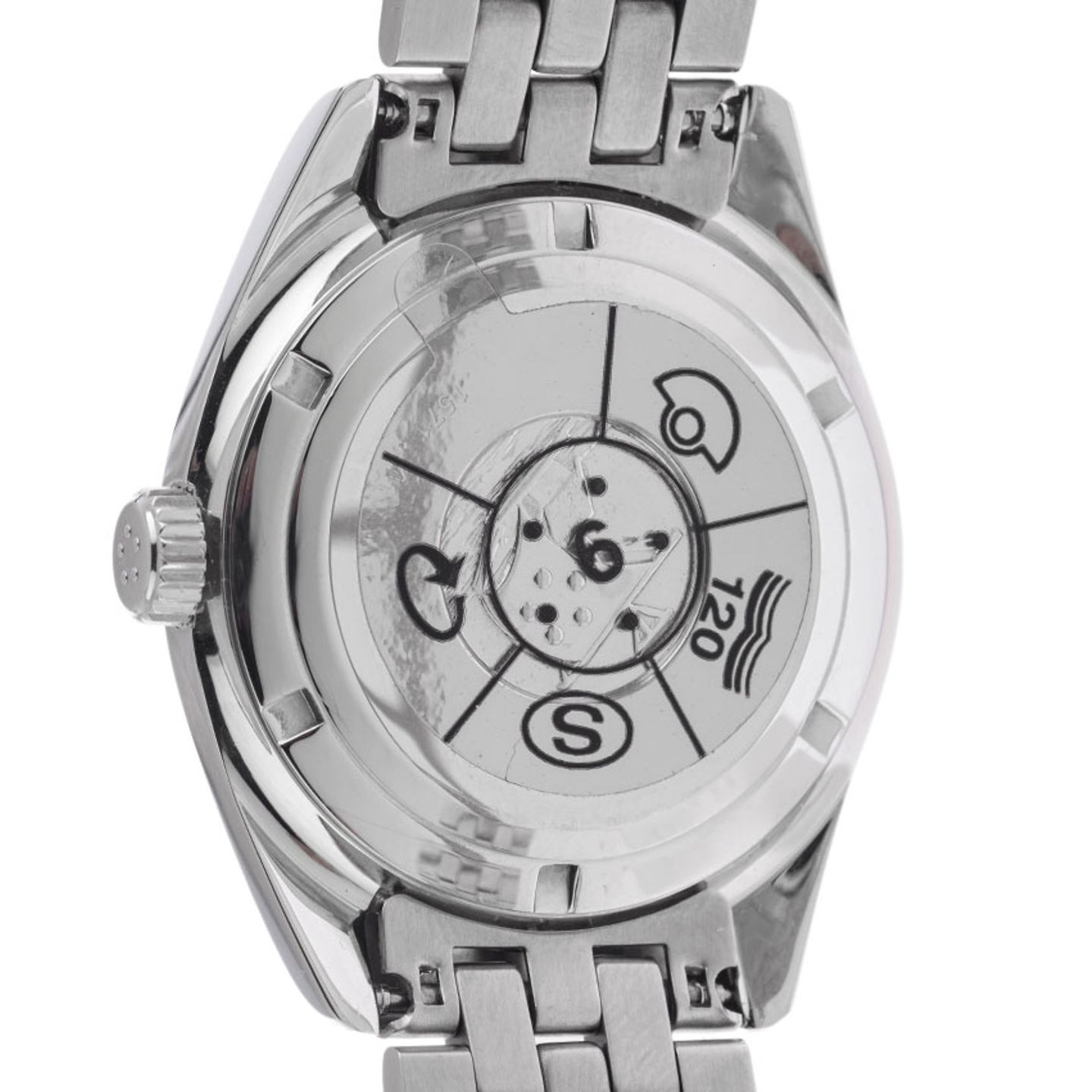 Eterna Kontiki 1571-41 (1998) - Wit wijzerplaat 36mm Staal (6/8)