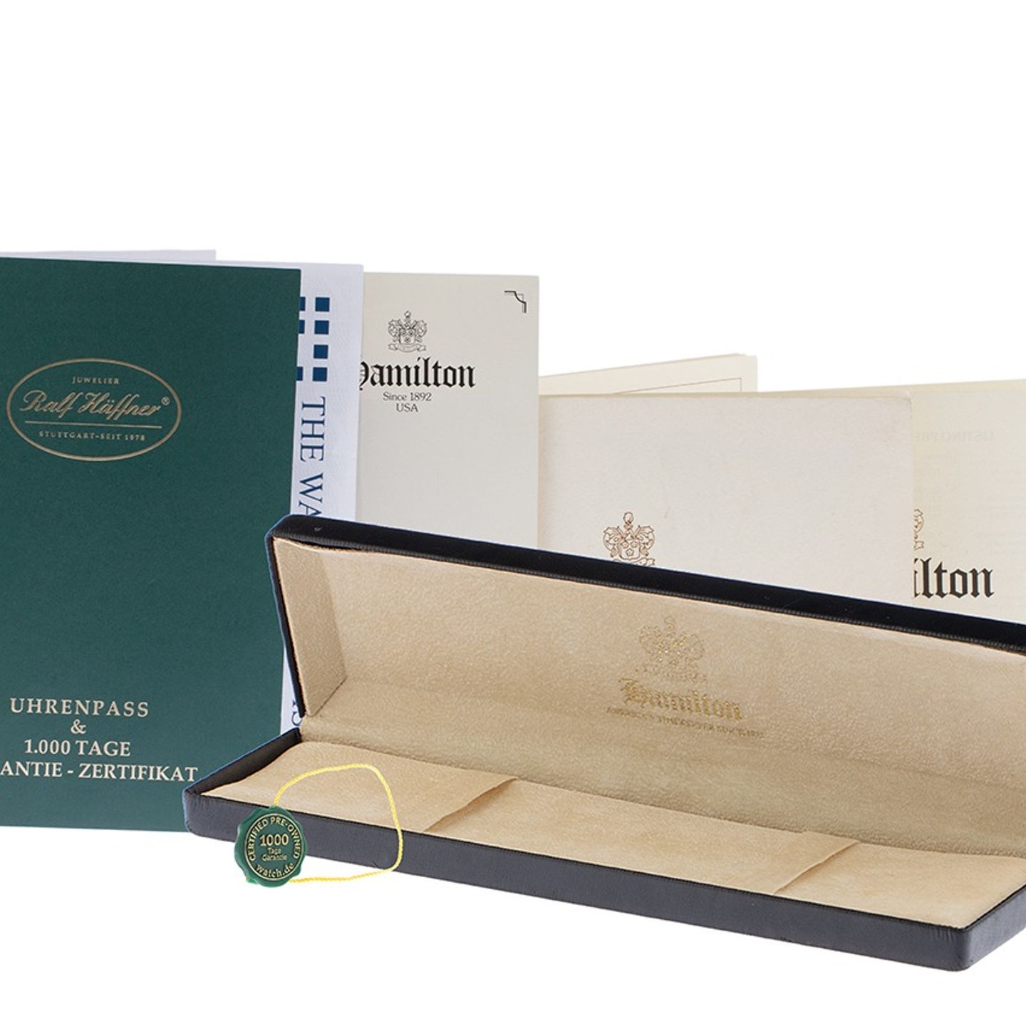 Hamilton Unknown 1239 (1988) - Wit wijzerplaat 32mm Staal (2/8)