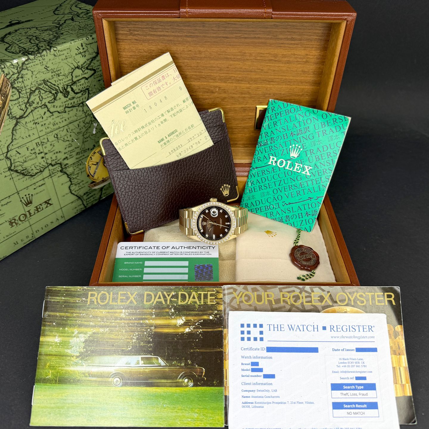 Rolex Day-Date 36 18048 (1986) - 36mm Geelgoud (3/8)