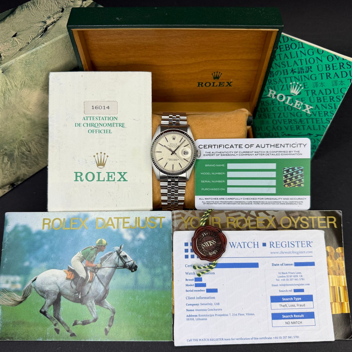 Rolex Datejust 36 16014 - (3/8)