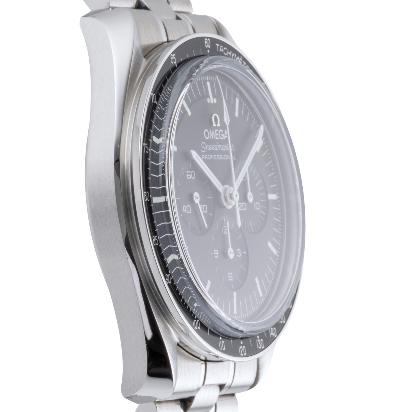 Omega Speedmaster Professional Moonwatch 310.30.42.50.01.002 (Onbekend (willekeurig serienummer)) - Zwart wijzerplaat 42mm Staal (7/8)