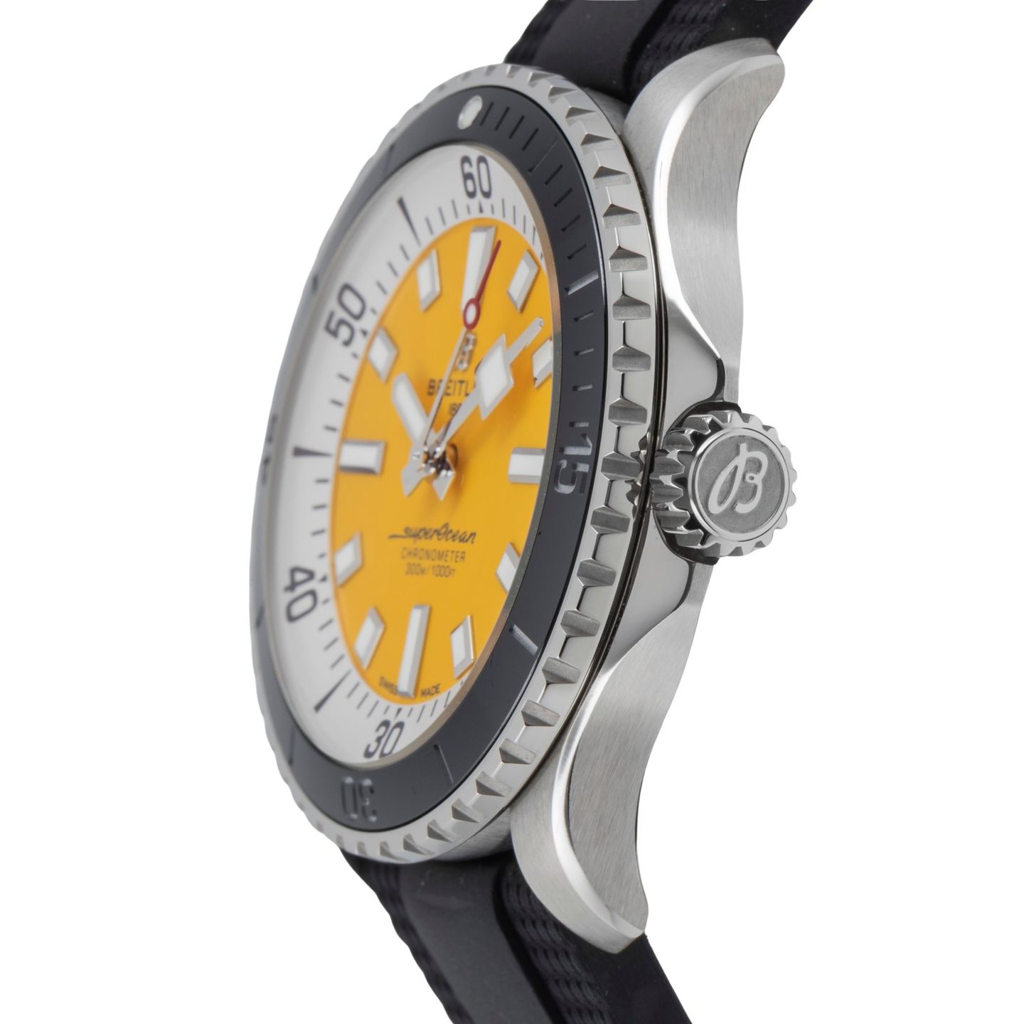 Breitling Superocean 42 A17375211I1S1 (Unknown (random serial)) - Yellow dial 42 mm Steel case (6/8)