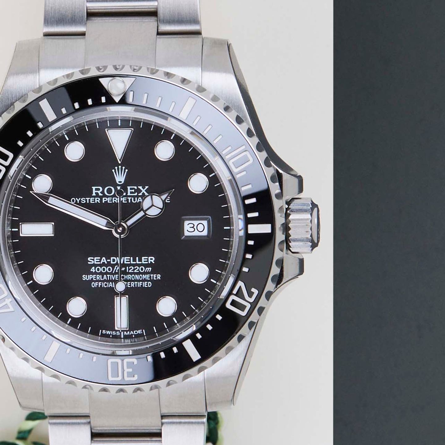 Rolex Sea-Dweller 4000 116600 (2015) - Black dial 40 mm Steel case (5/8)
