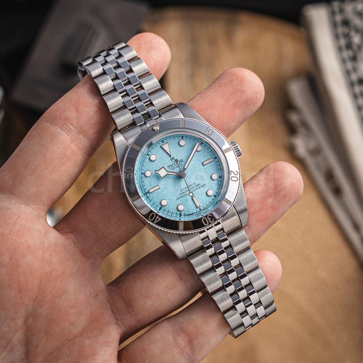 Tudor Black Bay 54 79000 (2025) - Turquoise dial 37 mm Steel case (5/8)