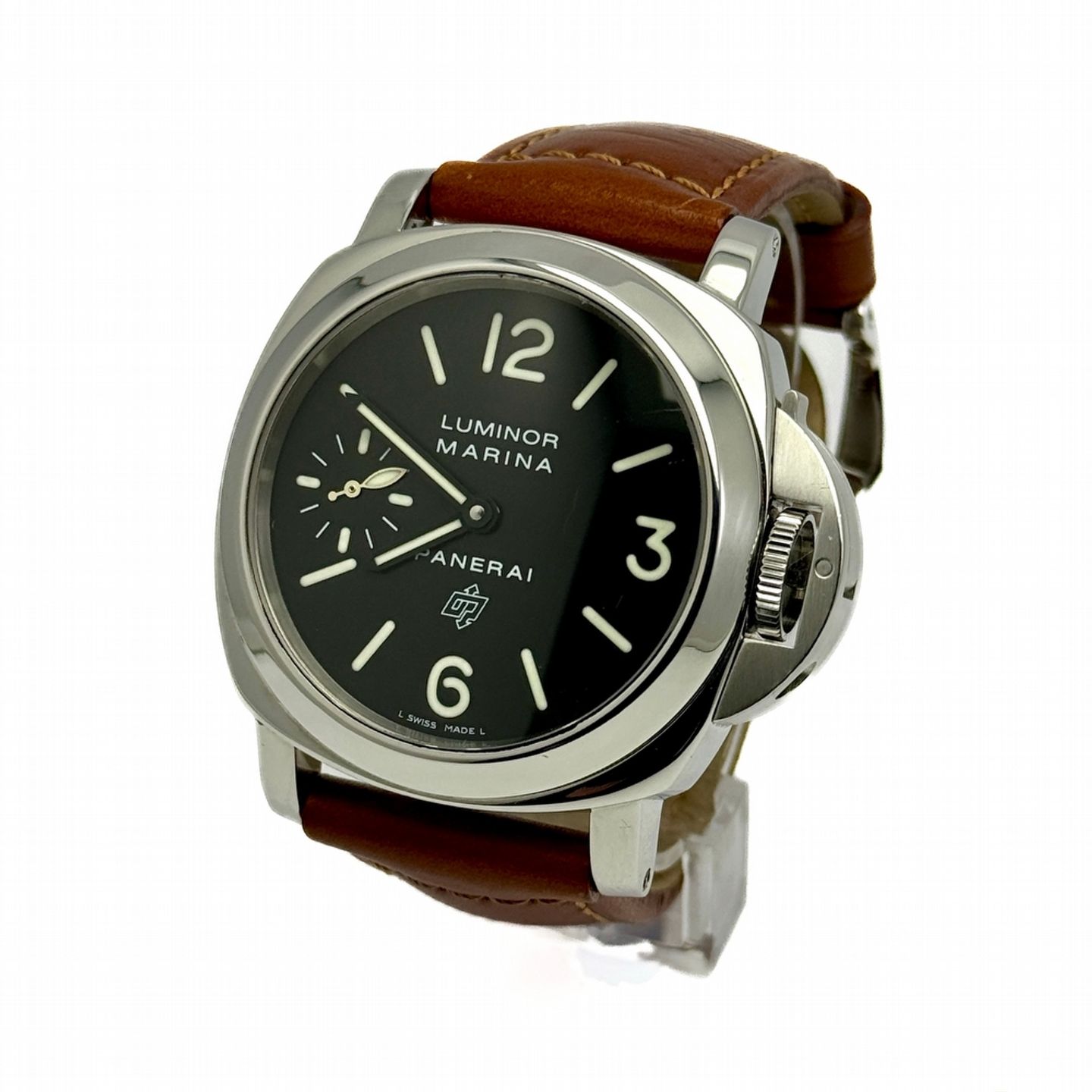 Panerai Luminor Marina PAM00005 (2007) - Black dial 44 mm Steel case (1/8)