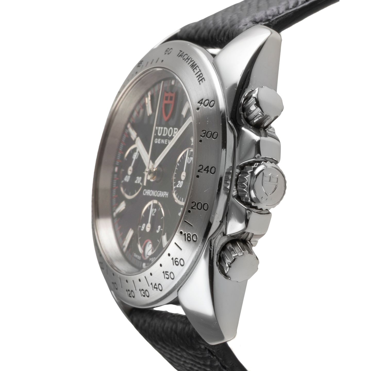 Tudor Sport Chronograph 20300 (2010) - Silver dial 41 mm Steel case (6/8)