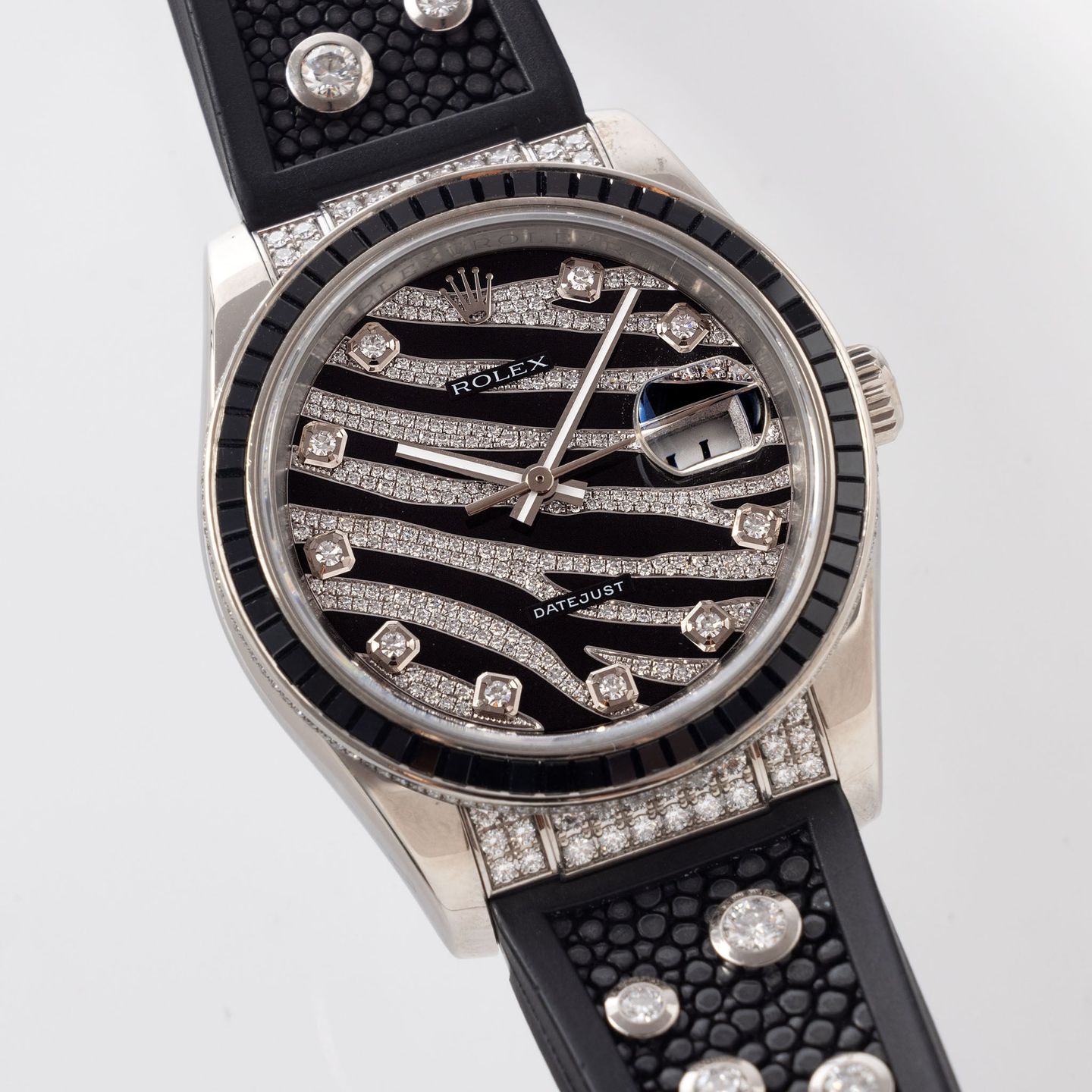 Rolex Datejust 36 116199SANR (2007) - Meerkleurig wijzerplaat 36mm Witgoud (2/8)