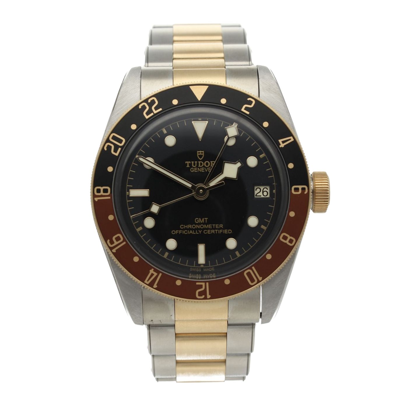 Tudor Black Bay GMT 79833MN (2022) - Zwart wijzerplaat 41mm Staal (1/7)
