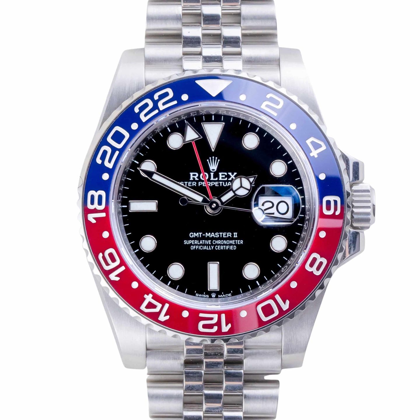Rolex GMT-Master II 126710BLRO (2019) - Black dial 40 mm Steel case (3/8)