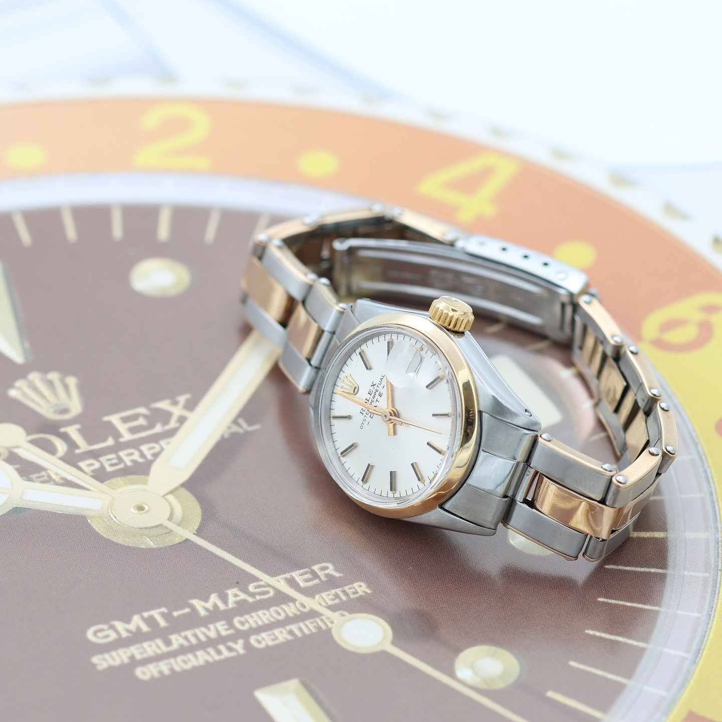 Rolex Oyster Perpetual Lady Date 6517 - (6/8)