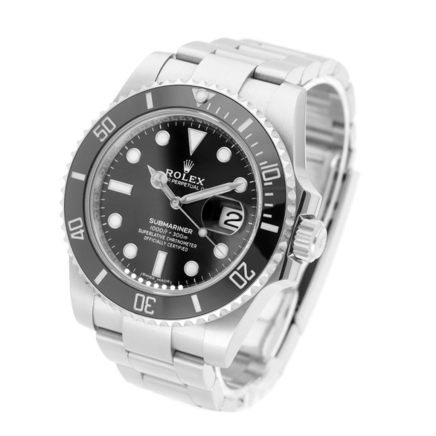 Rolex Submariner Date 116610LN (Onbekend (willekeurig serienummer)) - Zwart wijzerplaat 40mm Staal (2/5)