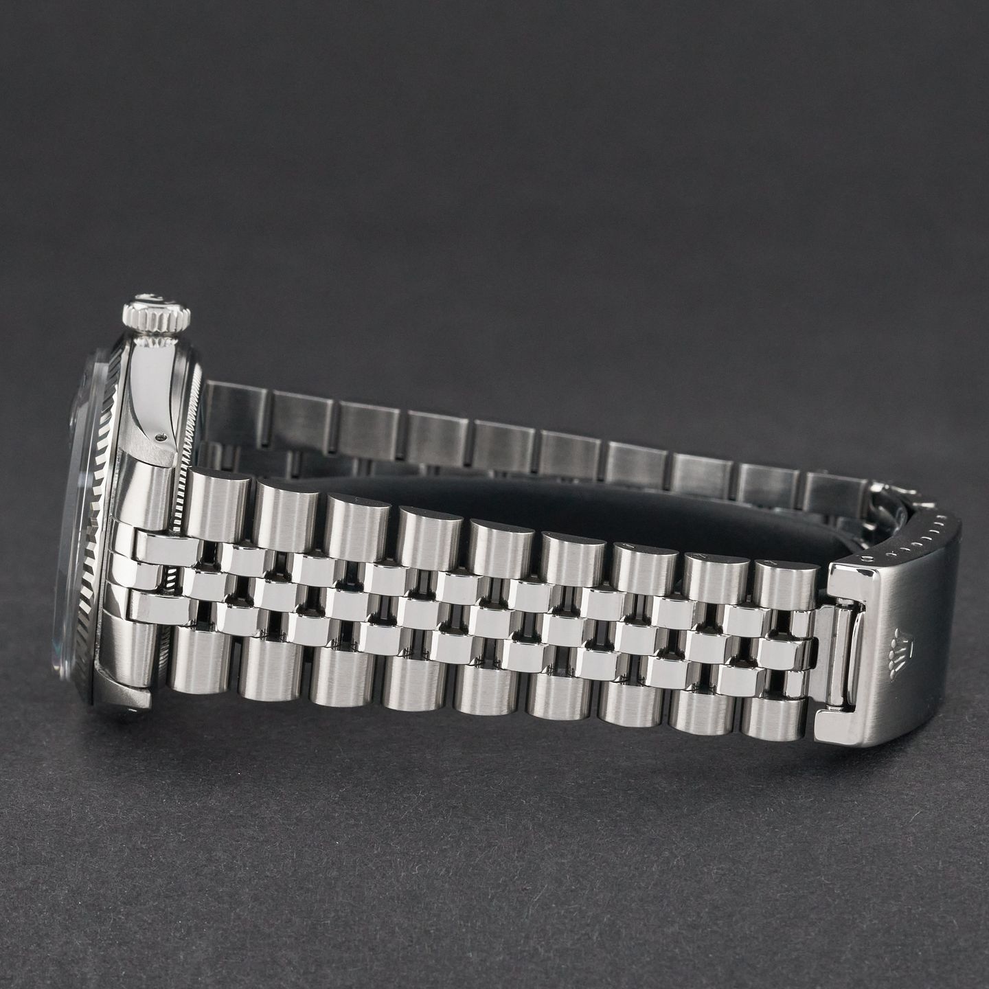 Rolex Datejust 1601 (1974) - Black dial 36 mm Steel case (5/8)