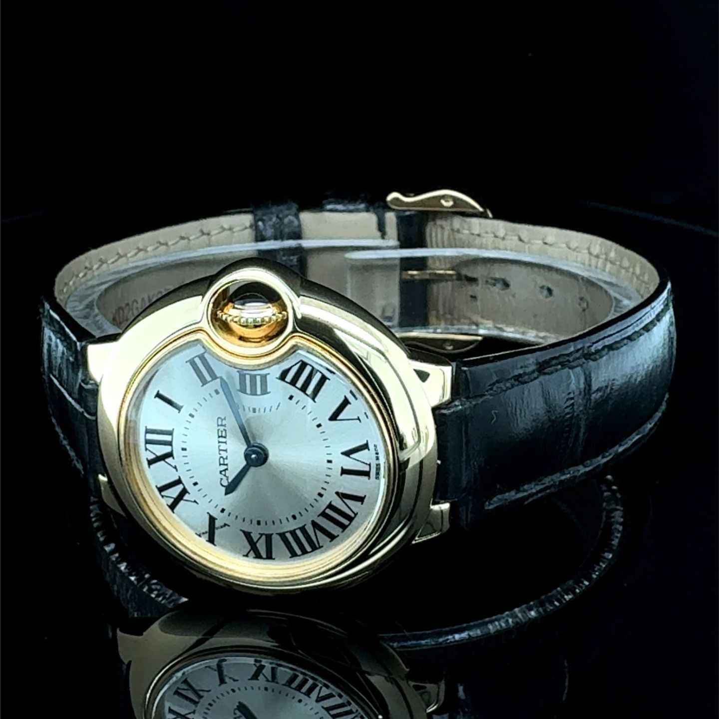 Cartier Ballon Bleu 28mm 3006 (2016) - 29mm Geelgoud (6/8)