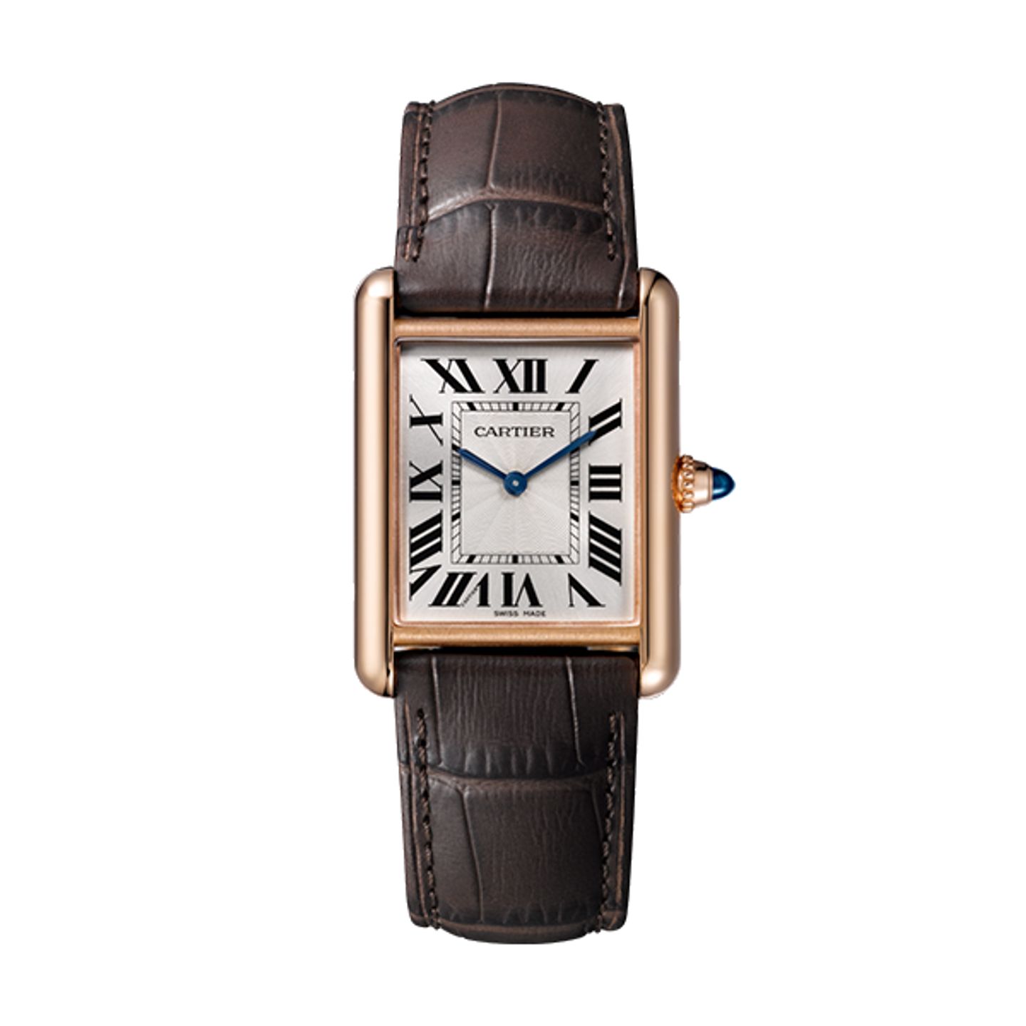 Cartier Tank Louis Cartier WGTA0011 (2026) - Silver dial 34 mm Rose Gold case (1/1)