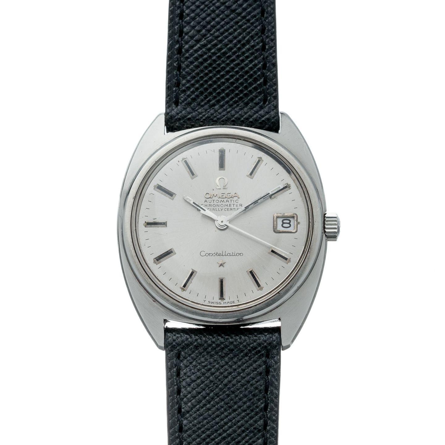 Omega Constellation Day-Date 168.019 (1960) - Grey dial 35 mm Steel case (1/8)