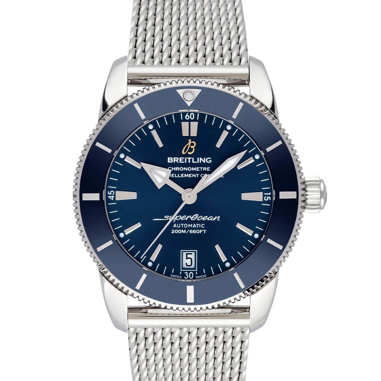 Breitling Superocean Heritage II 42 AB2010161C1A1 (2023) - Blauw wijzerplaat 42mm Staal (1/2)