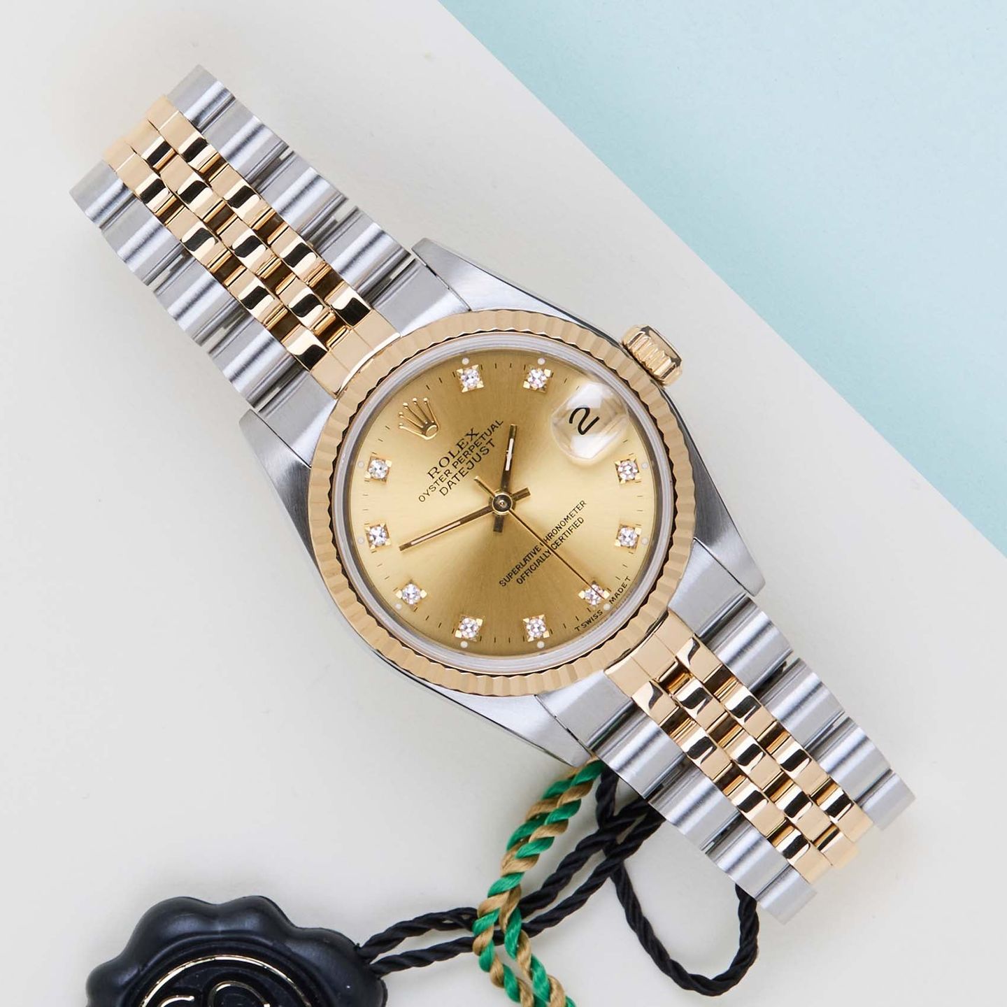 Rolex Datejust 31 68273 (1994) - 31mm Goud/Staal (1/8)