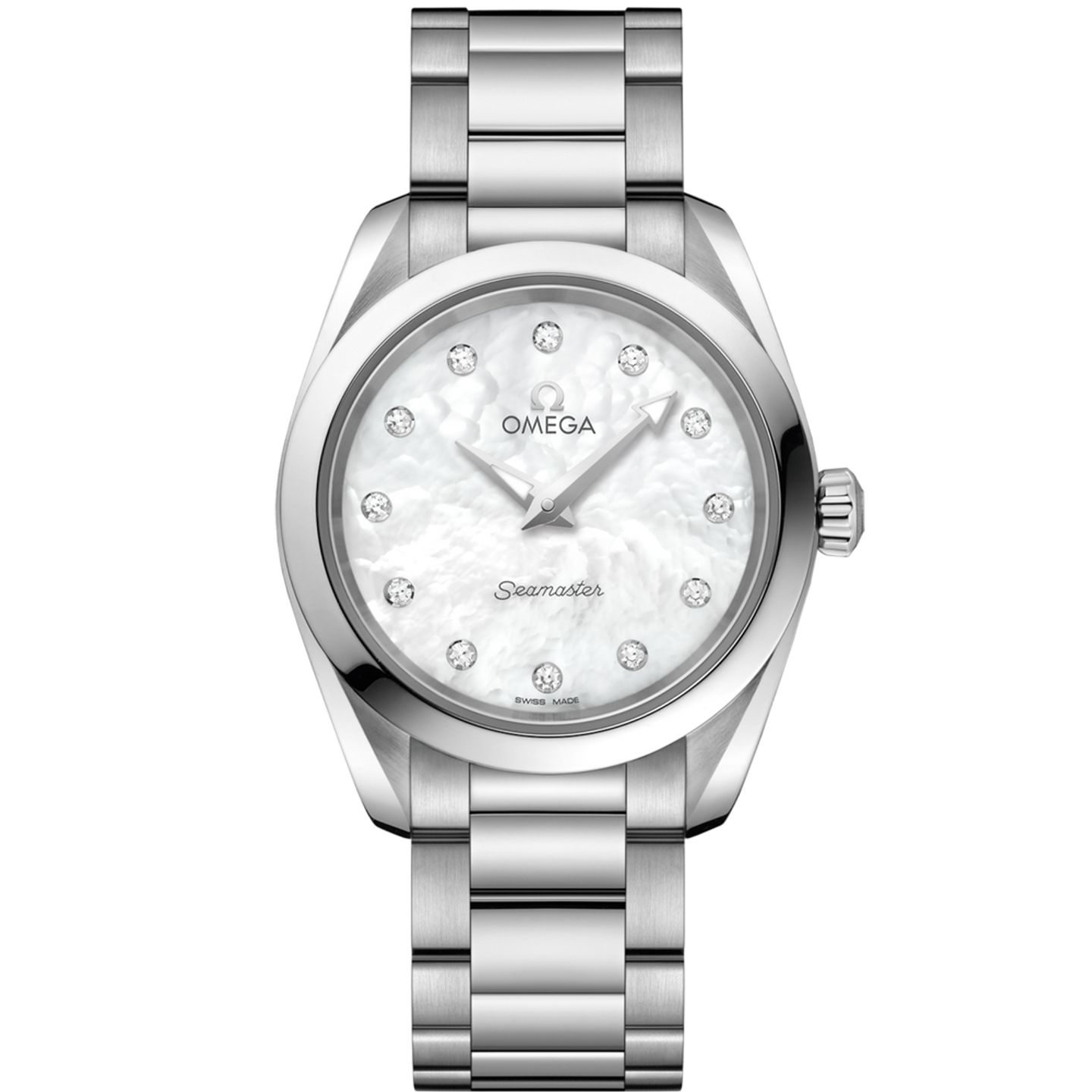Omega Seamaster Aqua Terra 220.10.28.60.55.001 (2025) - Pearl dial 28 mm Steel case (1/1)