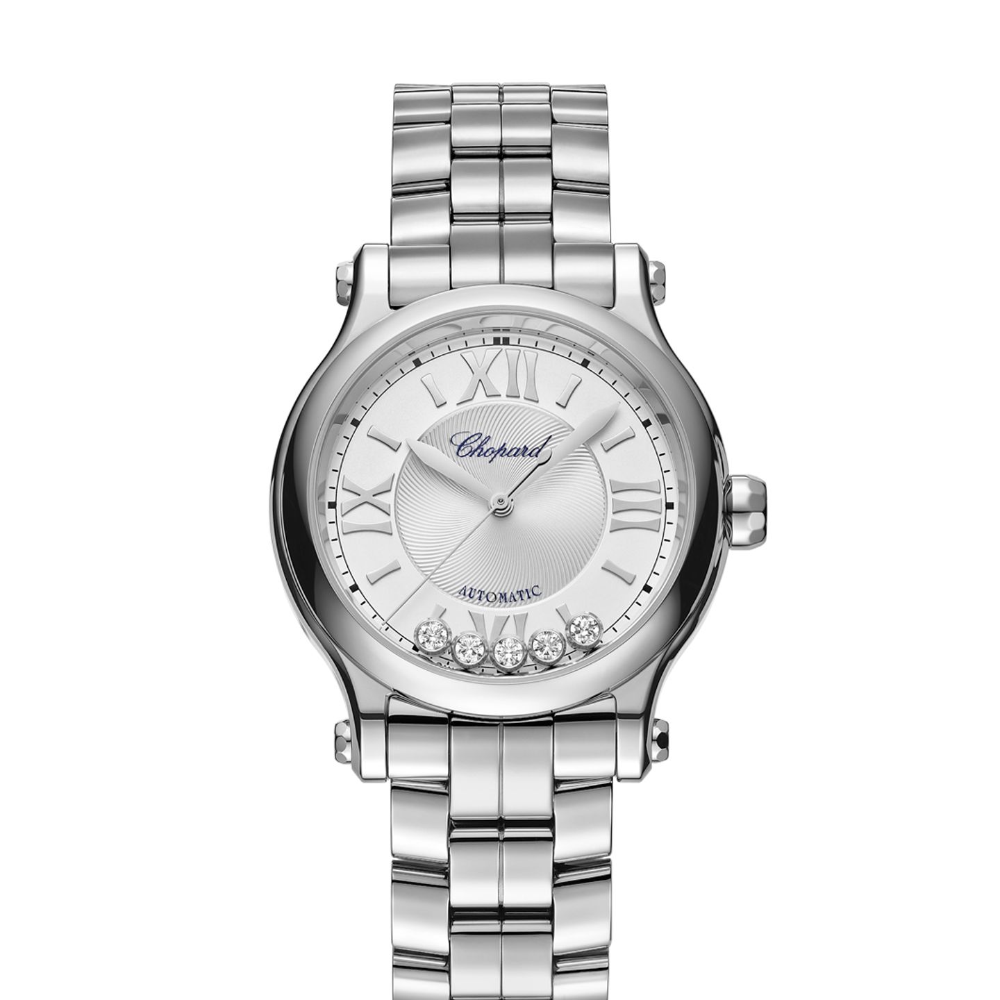 Chopard Happy Sport 278608-3002 (2024) - Silver dial 33 mm Steel case (1/1)