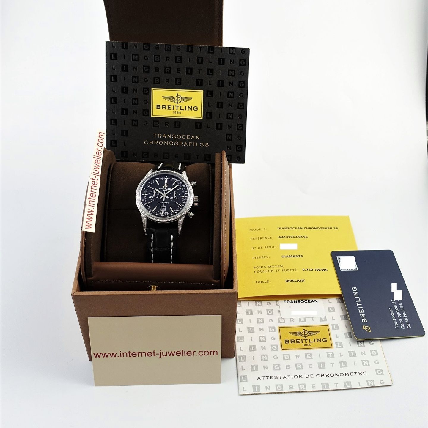 Breitling Transocean Chronograph 38 A4131063BC067 - (8/8)