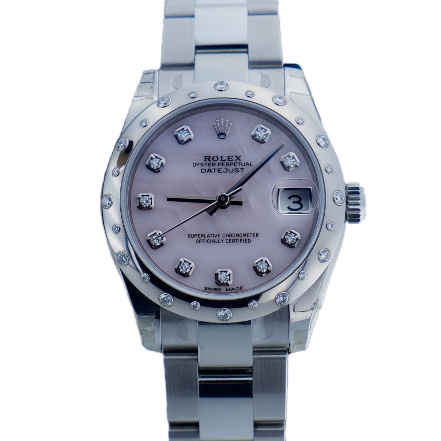 Rolex Datejust 31 178344 (2015) - Purple dial 31 mm Steel case (1/1)