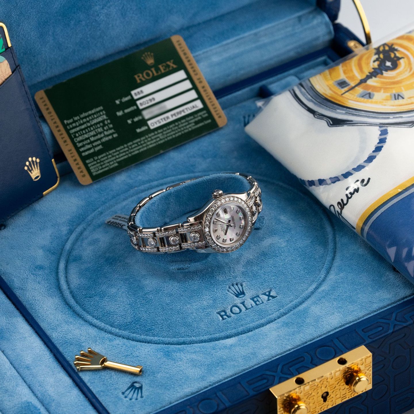 Rolex Lady-Datejust Pearlmaster 80299 (2007) - 29 mm White Gold case (5/6)