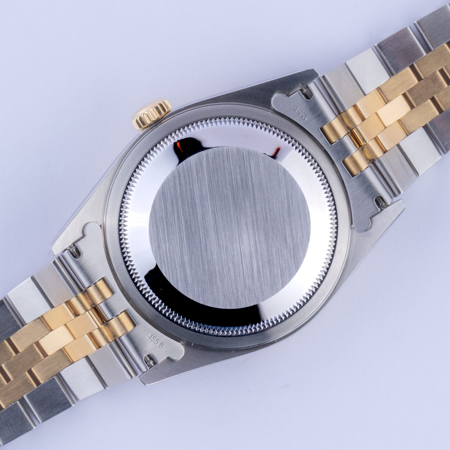 Rolex Datejust 36 16233 (1994) - Grey dial 36 mm Gold/Steel case (7/8)