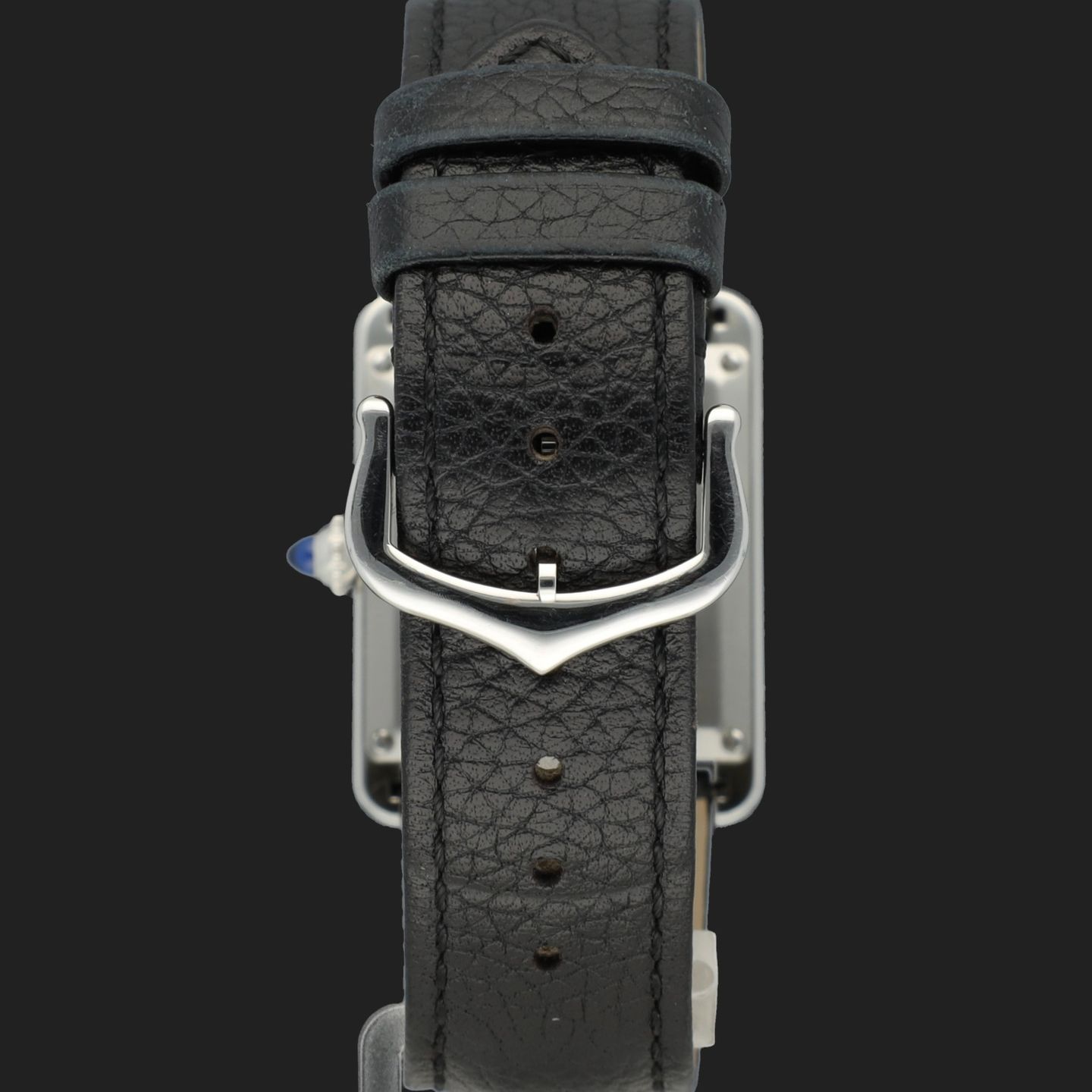 Cartier Tank WSTA0041 (2021) - White dial 34 mm Steel case (6/8)