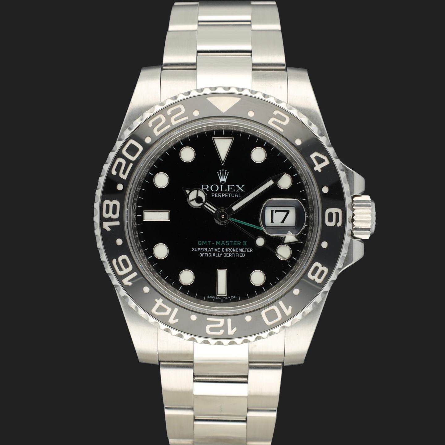 Rolex GMT-Master II 116710LN (2009) - 40mm Staal (3/8)