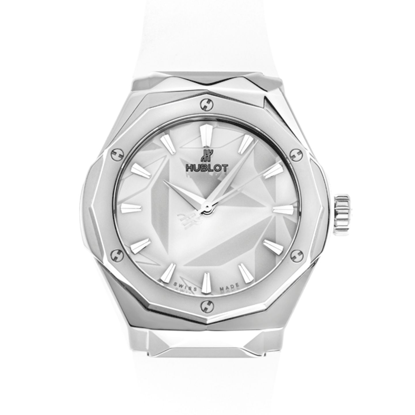 Hublot Classic Fusion 550.NS.2200.RW.ORL20 (Unknown (random serial)) - White dial 40 mm Titanium case (7/7)
