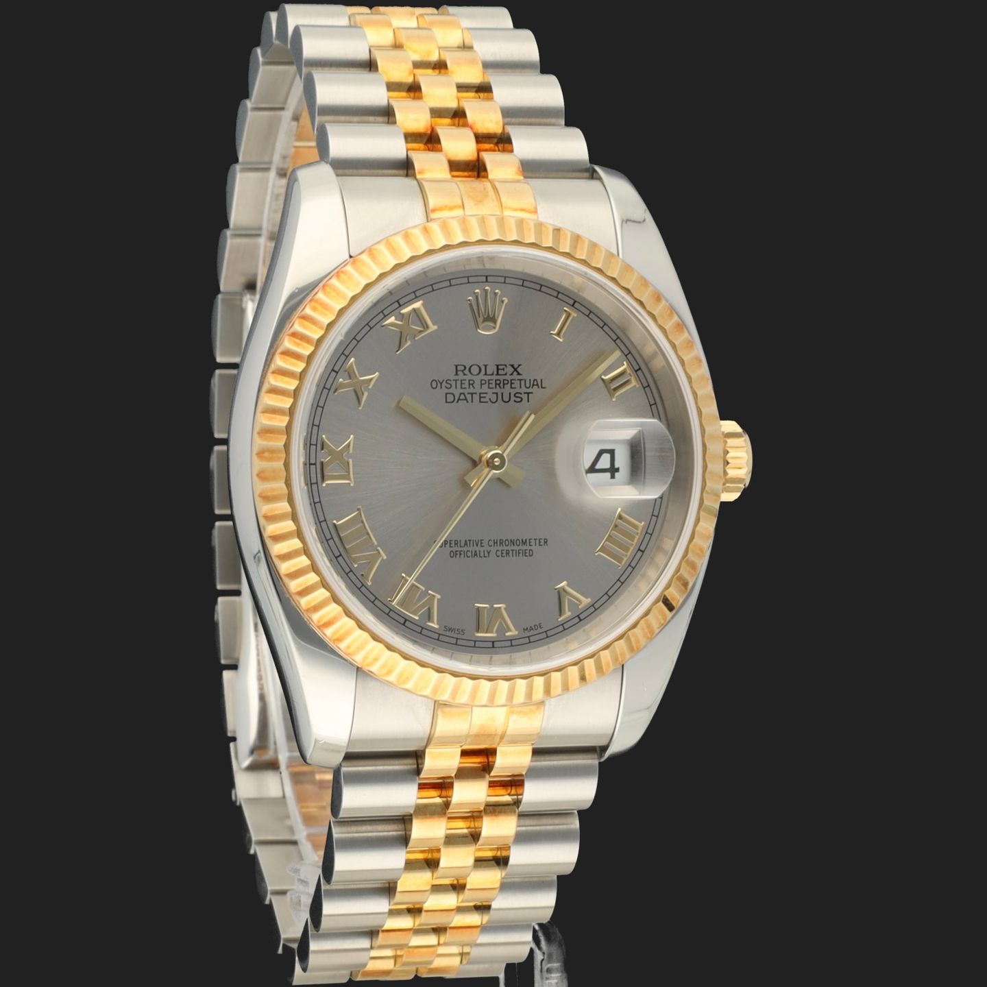 Rolex Datejust 36 116233 (2003) - 36mm Goud/Staal (4/8)