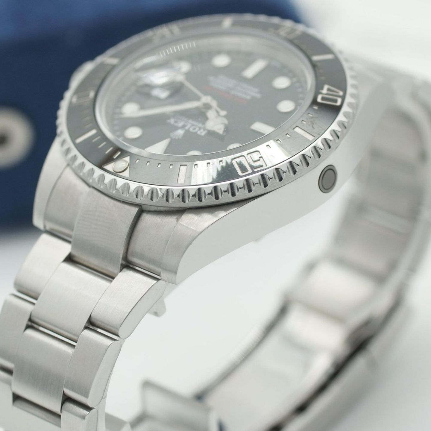 Rolex Sea-Dweller 126600 (2018) - Zwart wijzerplaat 43mm Staal (8/8)