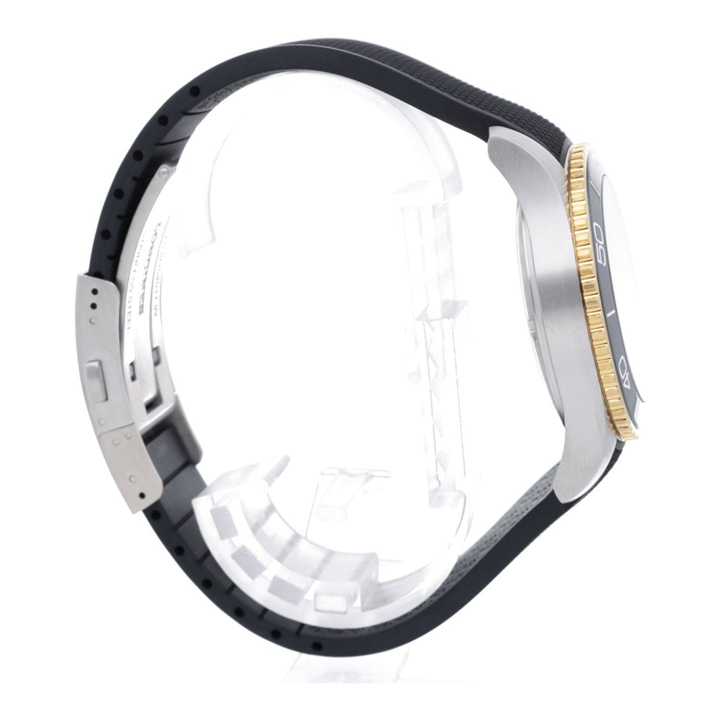 Longines HydroConquest L3.781.3.56.9 (2026) - Zwart wijzerplaat 41mm Staal (6/7)