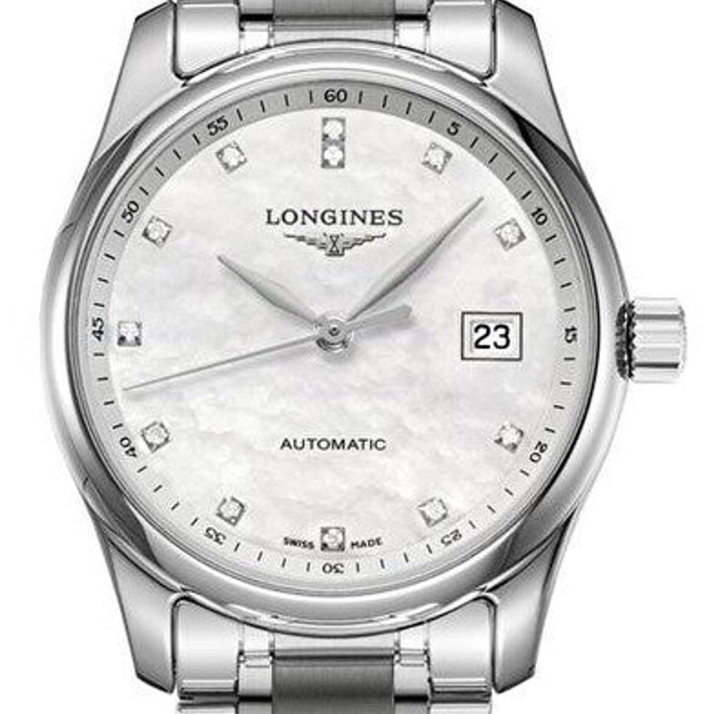 Longines Master Collection L2.257.4.87.6 (2026) - Pearl dial 29 mm Steel case (1/1)