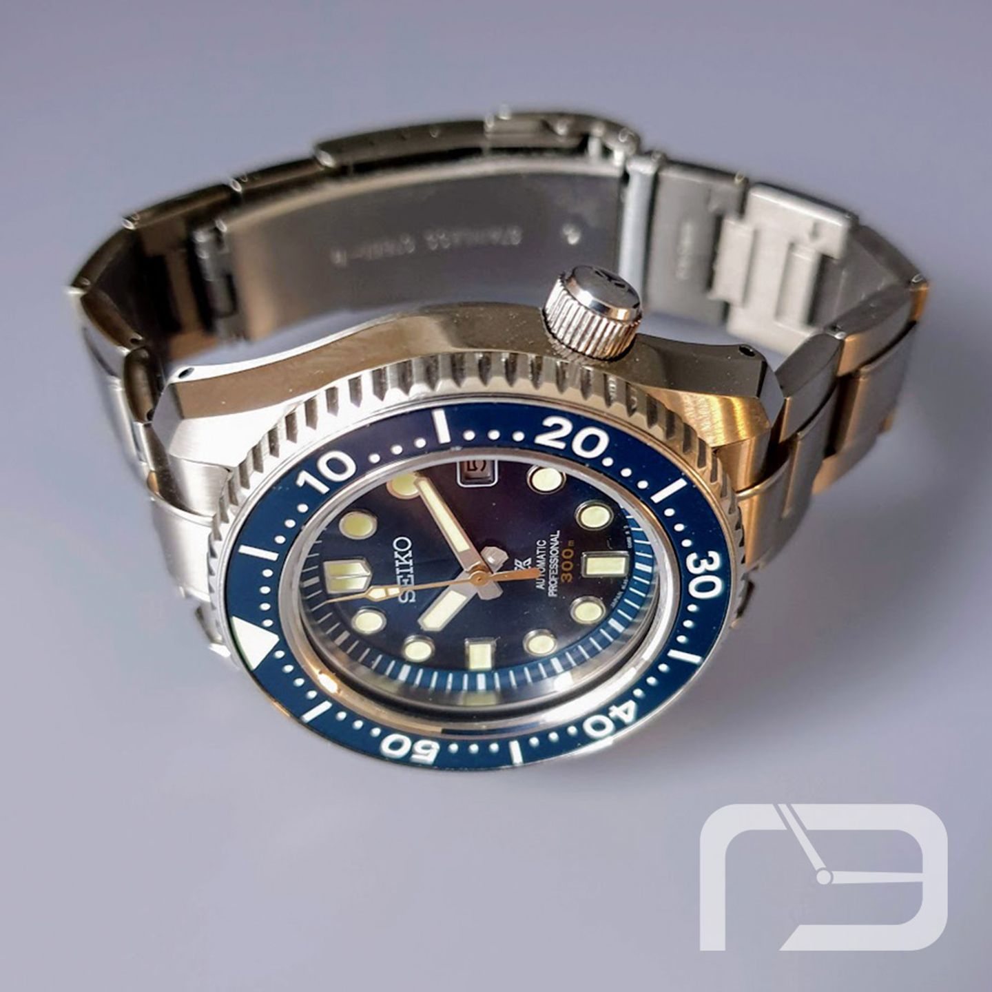 Seiko Prospex SLA023J1 (Unknown (random serial)) - Blue dial 44 mm Steel case (6/8)