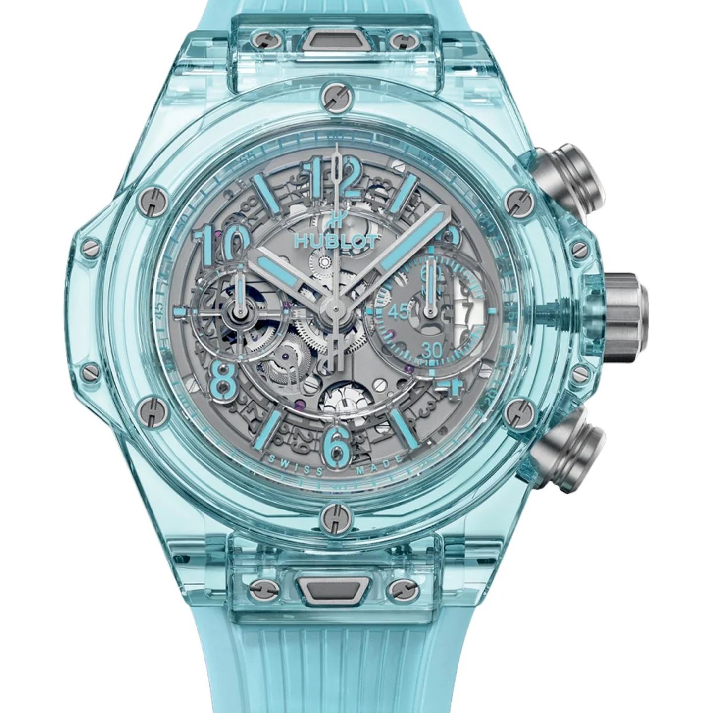 Hublot Big Bang Unico 421.JL.4890.RT (2026) - Transparant wijzerplaat 44mm Onbekend (1/1)