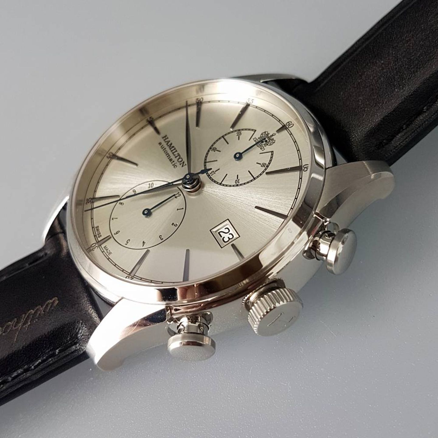 Hamilton Spirit of Liberty H32416781 (2025) - Silver dial 42 mm Steel case (2/8)