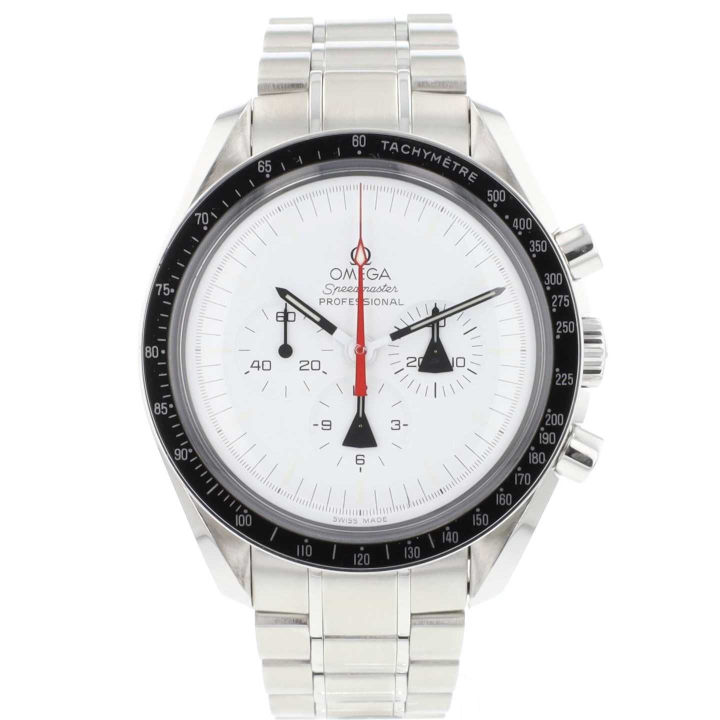 Omega Speedmaster Professional Moonwatch 311.32.42.30.04.001 (2010) - White dial 42 mm Steel case (1/3)
