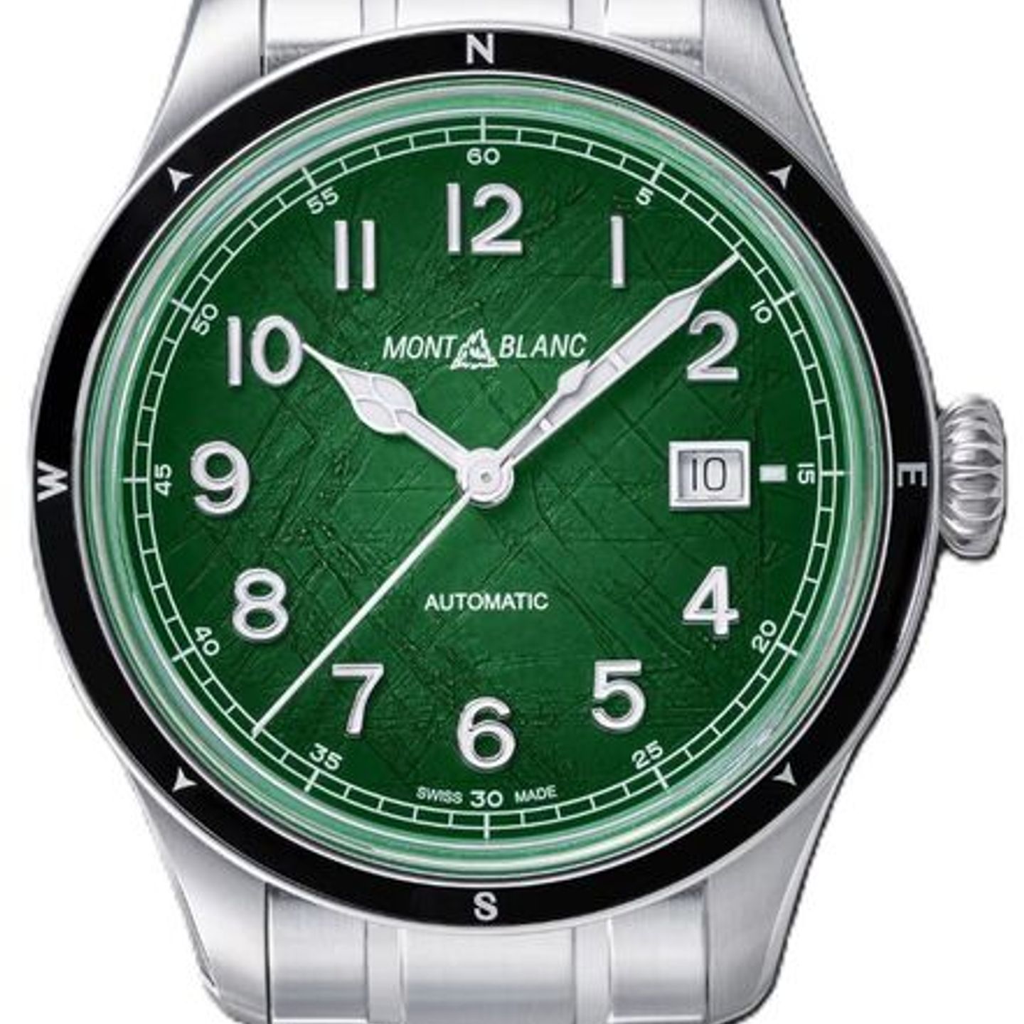 Montblanc 1858 133269 (2026) - Green dial 41 mm Steel case (1/1)
