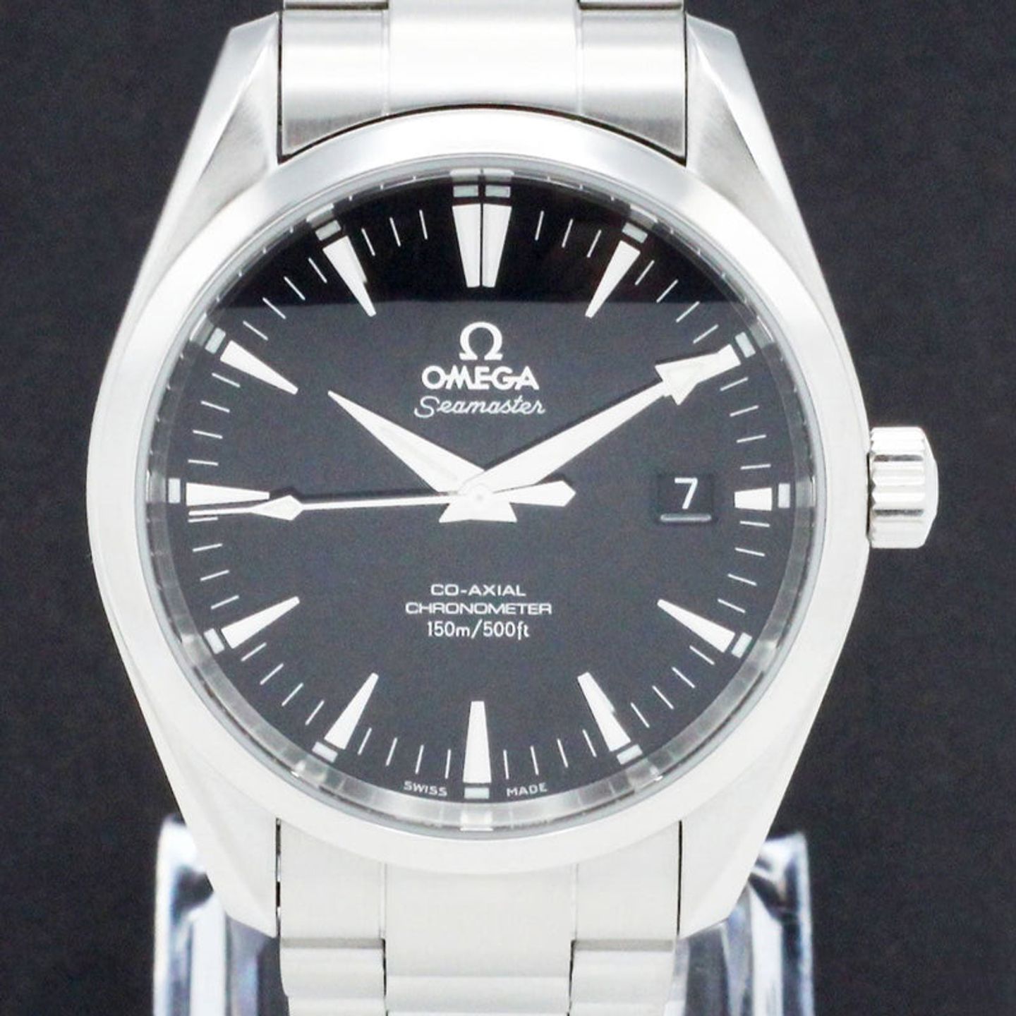 Omega Seamaster Aqua Terra 2503.50.00 (2007) - Zwart wijzerplaat 39mm Staal (1/7)