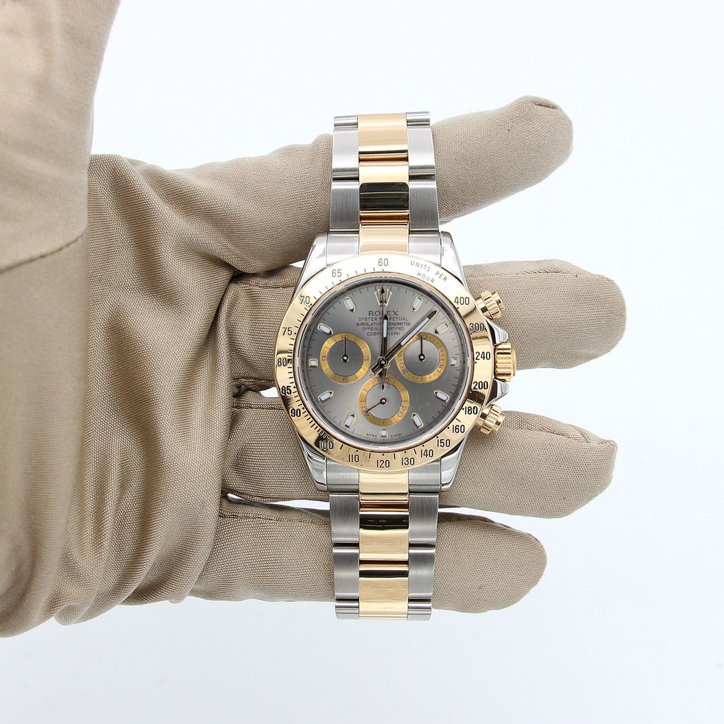 Rolex Daytona 116523 (Onbekend (willekeurig serienummer)) - 40mm Goud/Staal (4/6)